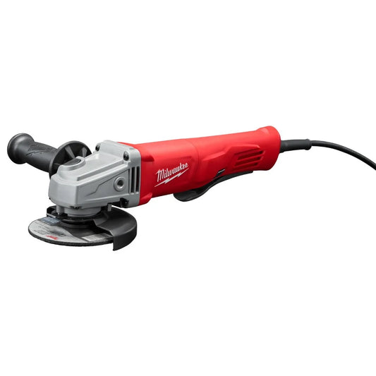 Milwaukee 4-1/2 In. 11 Amp Angle Grinder with Lock-On Paddle Switch