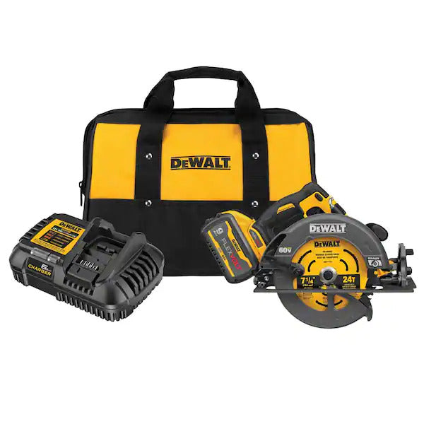 DEWALT FLEXVOLT 60V MAX 7-1/4 In. Circular Saw Kit