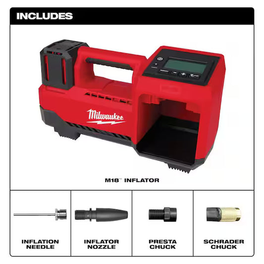 Milwaukee M18 Tire Inflator (Bare Tool)