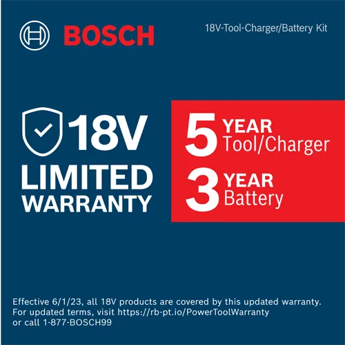 Bosch 18V Brushless Compact Hammer Drill/Driver with Battery