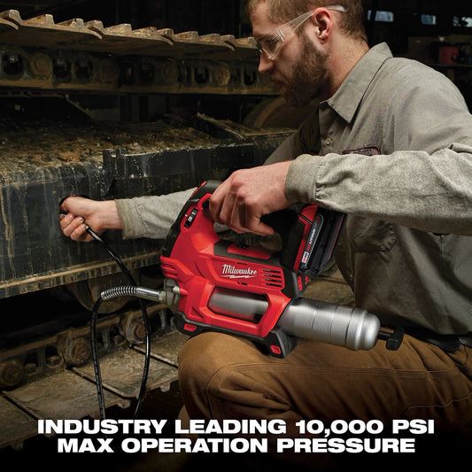Milwaukee M18 2-Speed Cordless Grease Gun (Bare Tool)