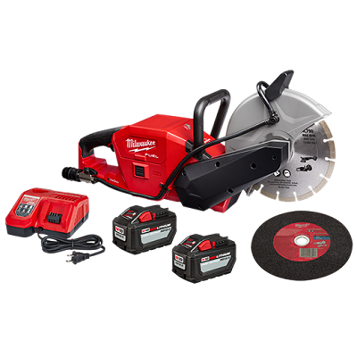 Milwaukee M18 FUEL 9 In. Cut-Off Saw with ONE-KEY Kit