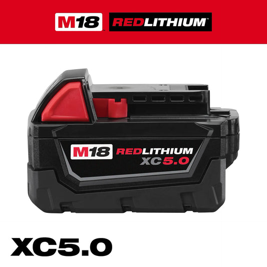 Milwaukee M18 REDLITHIUM 5.0Ah Battery (48-11-1850)