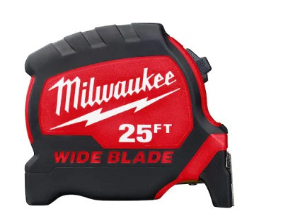 Milwaukee Wide Blade Tape Measure - 25 Ft.
