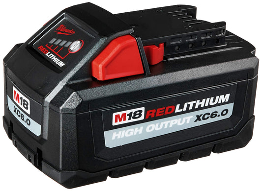 Milwaukee M18 REDLITHIUM HIGH OUTPUT XC 6.0Ah Battery