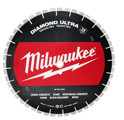 Milwaukee 14 In. Diamond Blade - Ultra Segmented