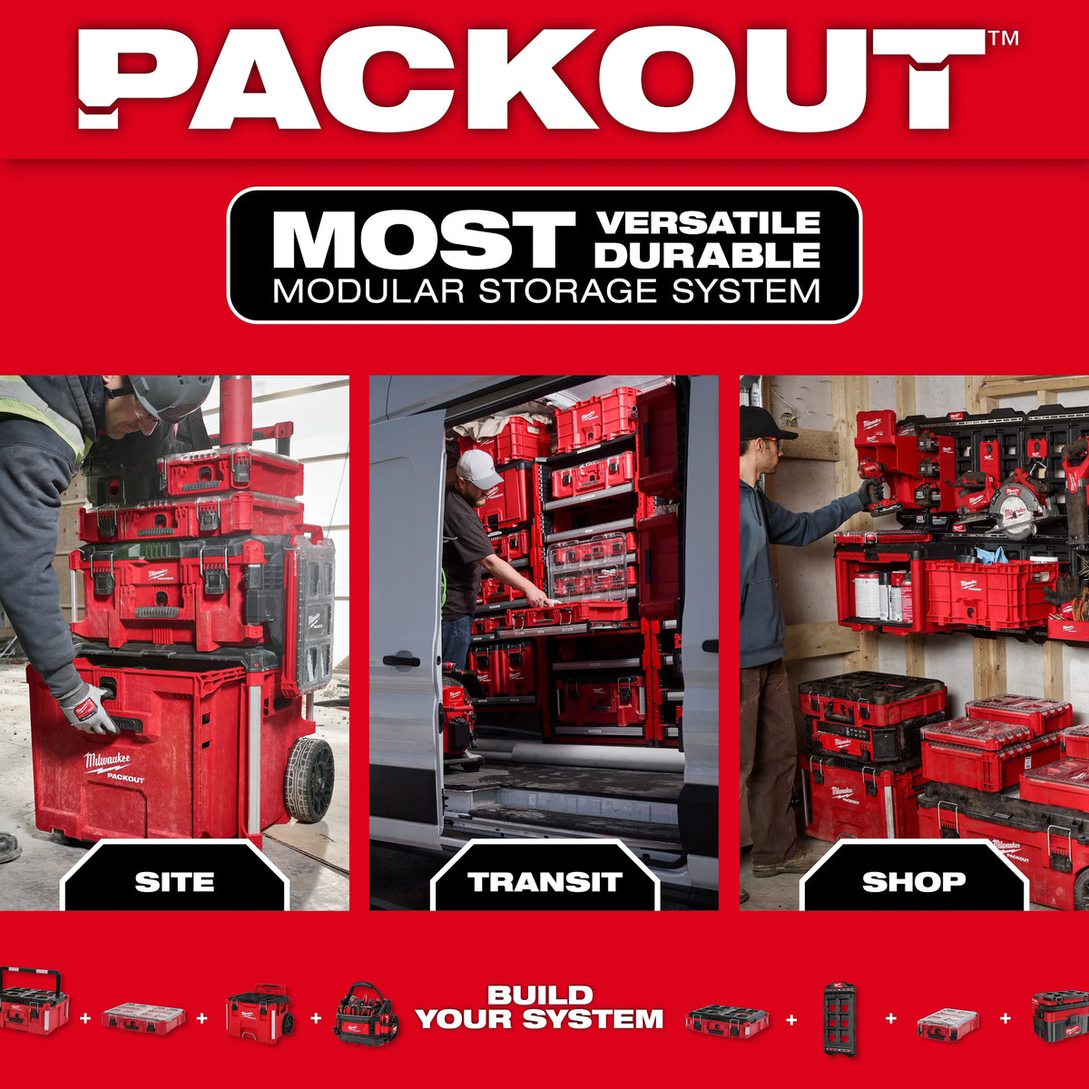 Milwaukee PACKOUT Large Tool Box