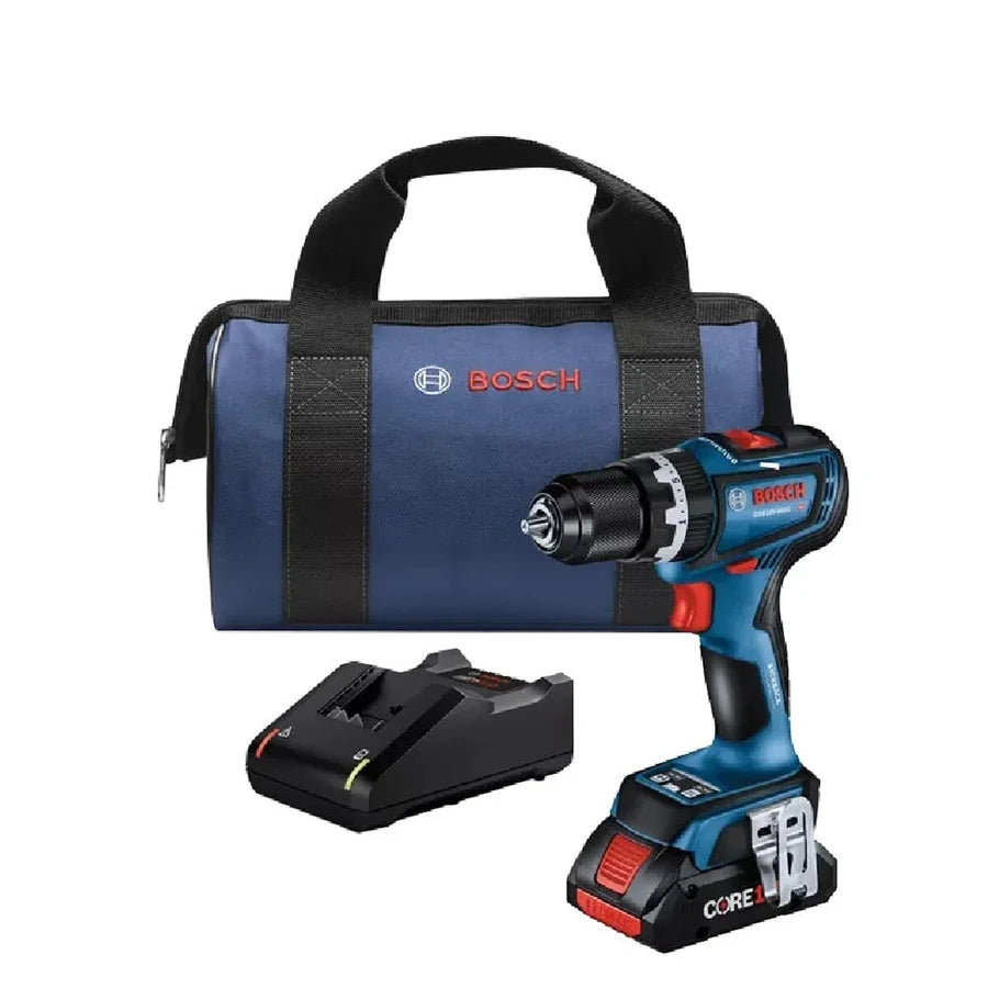 Bosch 18V Brushless Compact Hammer Drill/Driver with Battery