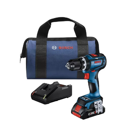 Bosch 18V Brushless Compact Hammer Drill/Driver with Battery