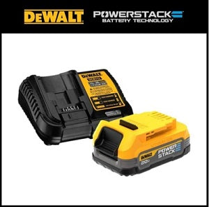 DEWALT 20V MAX POWERSTACK Compact Battery Starter Kit