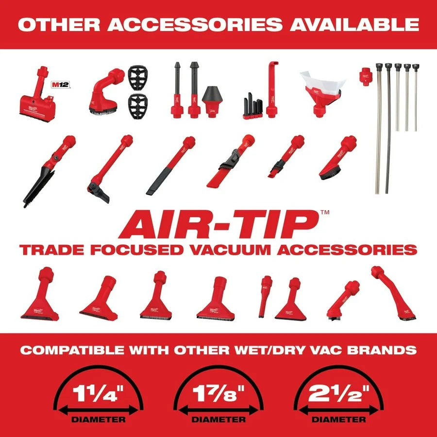Milwaukee M18 Wet/Dry Shop Vacuum (Bare Tool)