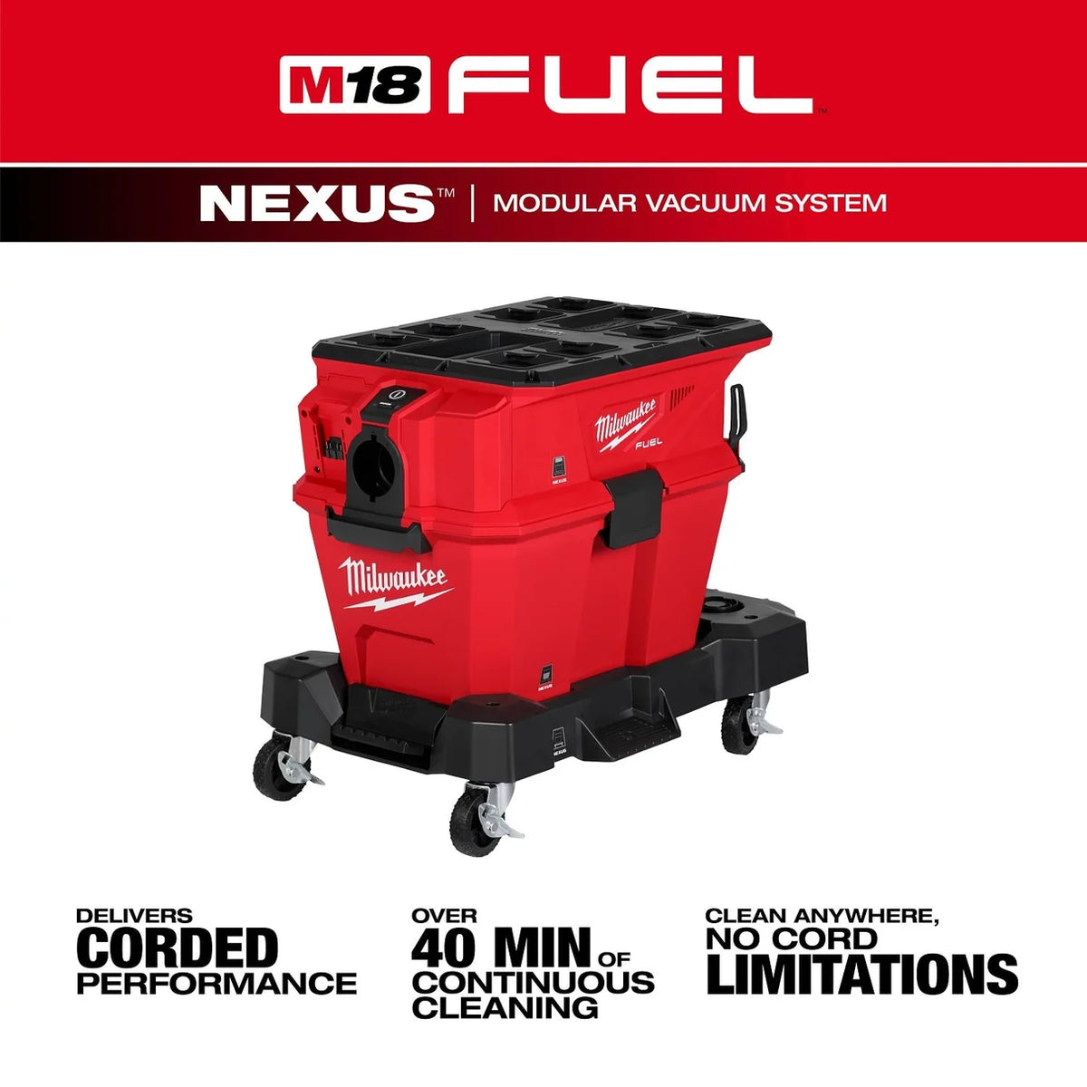 Milwaukee M18 FUEL NEXUS 6-Gallon Wet/Dry Vacuum (Bare Tool)
