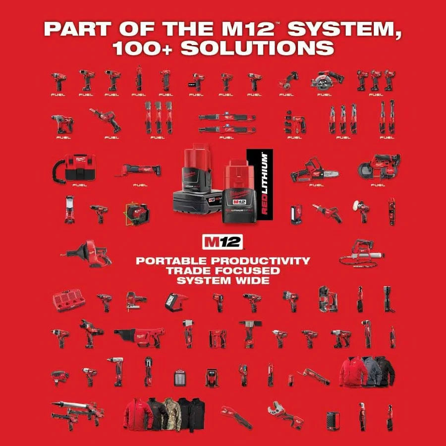 Milwaukee M12 HACKZALL Reciprocating Saw Kit