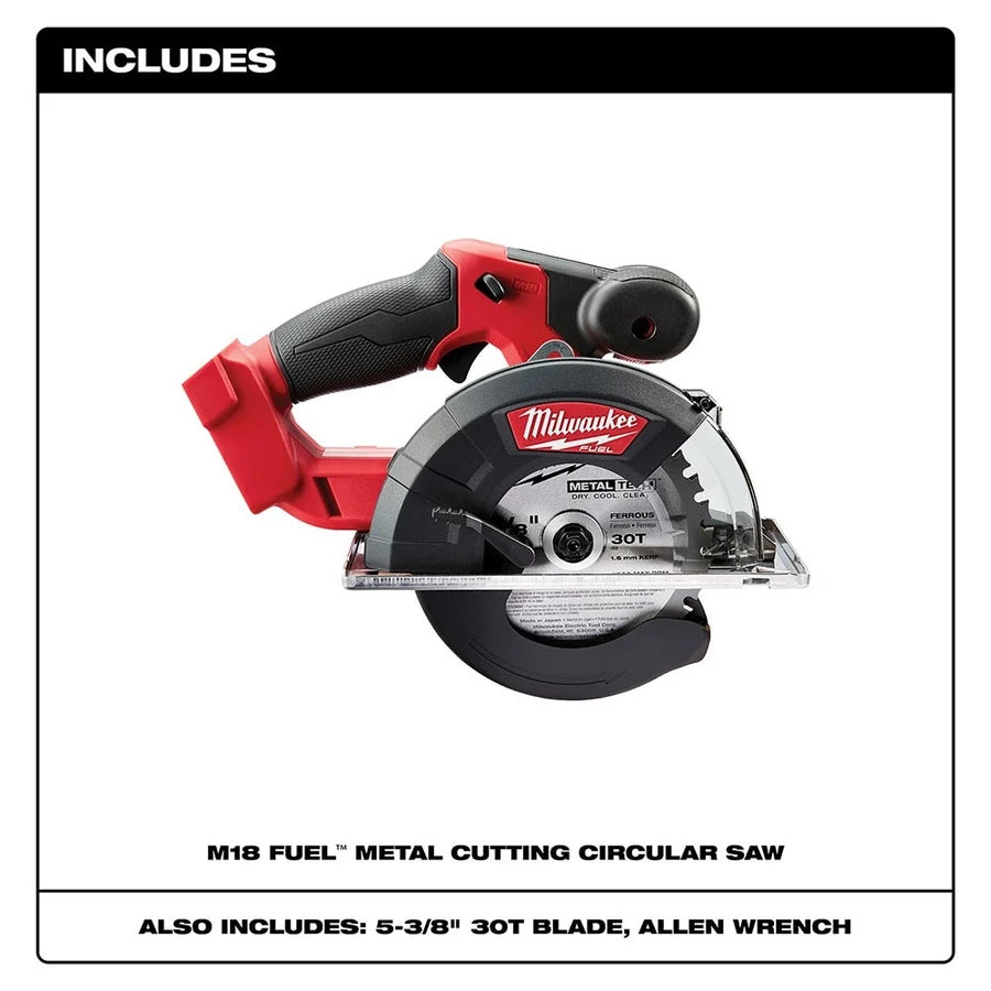 Milwaukee M18 FUEL 5-3/8 In. Metal Cutting Saw (Bare Tool)
