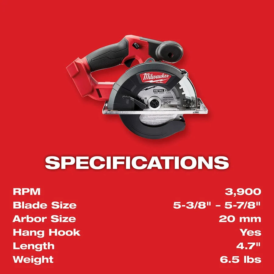 Milwaukee M18 FUEL 5-3/8 In. Metal Cutting Saw (Bare Tool)