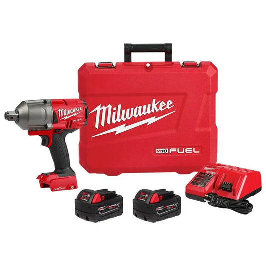 Milwaukee M18 FUEL ONE-KEY 3/4 In. Impact Wrench Kit with Chemical Resistant Batteries