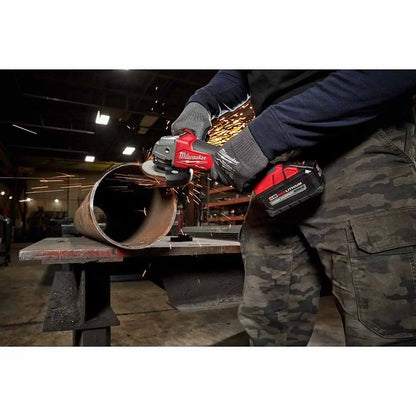 Milwaukee M18 FUEL 4-1/2 In./5 In. Braking Grinder with Paddle Switch (Bare Tool)