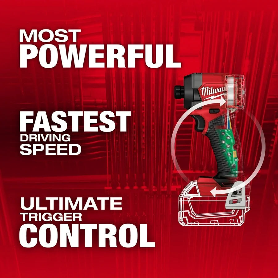 Milwaukee M18 FUEL 1/4 In. Hex Impact Driver (Bare Tool)