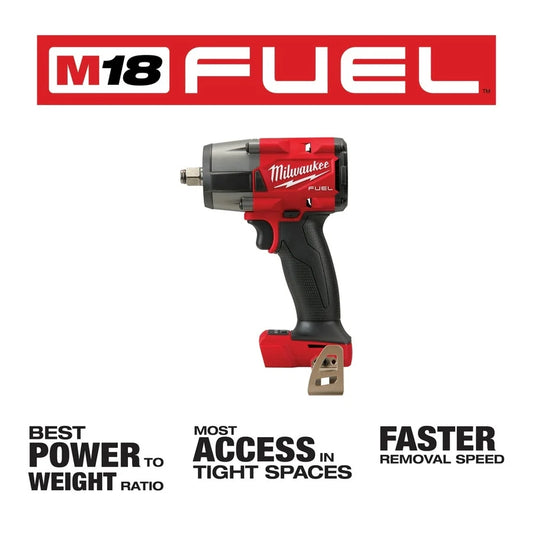 Milwaukee M18 FUEL 1/2 In. Impact Wrench (Bare Tool)