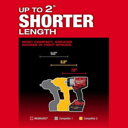 Milwaukee M18 FUEL 1/2 In. High Torque Impact Wrench (Bare Tool)
