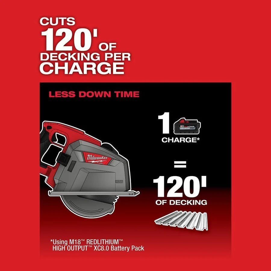 Milwaukee M18 FUEL 8 In. Metal Cutting Circular Saw (Bare Tool)