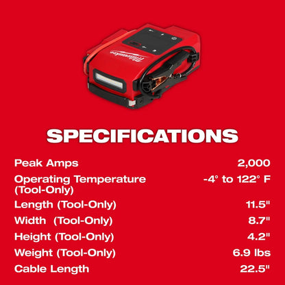 Milwaukee M18 HOTSHOT Jump Starter (Bare Tool)