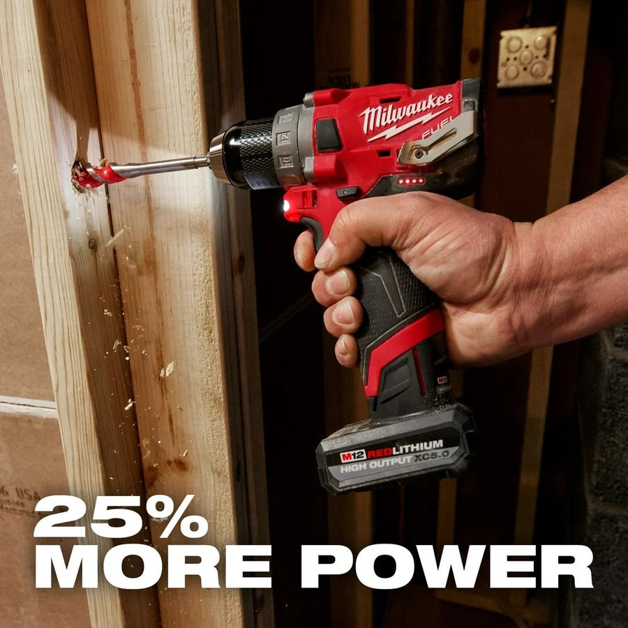 Milwaukee M12 REDLITHIUM HIGH OUTPUT XC 5.0Ah Battery (48-11-2450)
