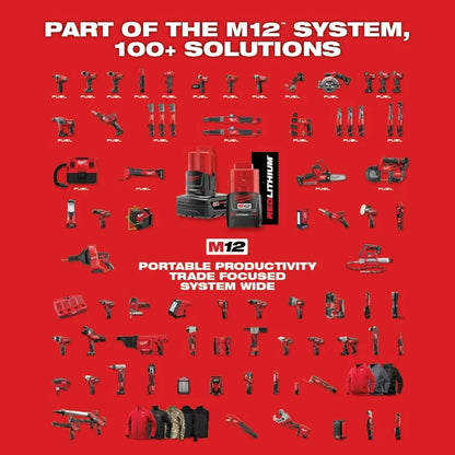 Milwaukee M12 REDLITHIUM HIGH OUTPUT XC 5.0Ah Battery (48-11-2450)