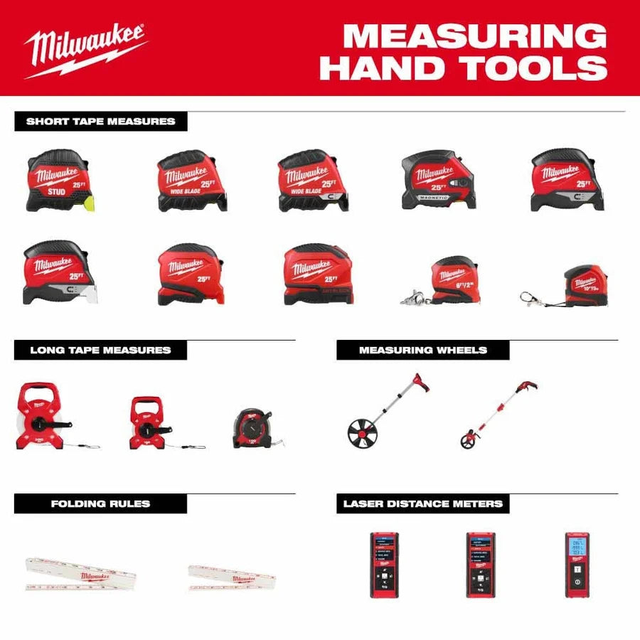Milwaukee 25' Electrician's Magnetic Tape Measure