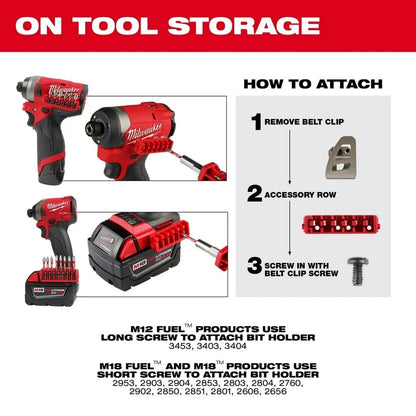 Milwaukee SHOCKWAVE Impact Driver Bit Set - 54 Piece