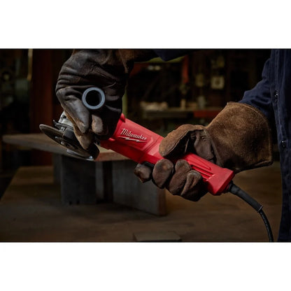 Milwaukee 4-1/2 In. 11 Amp Angle Grinder with Lock-On Paddle Switch