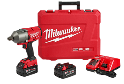 Milwaukee M18 FUEL ONE-KEY 3/4 In. Impact Wrench Kit with Chemical Resistant Batteries