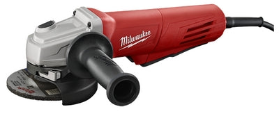 Milwaukee 4-1/2 In. 11 Amp Angle Grinder with Paddle Switch (No-Lock)