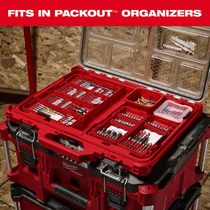 Milwaukee SHOCKWAVE Impact Driver & Drill Bit Set - 50 Piece