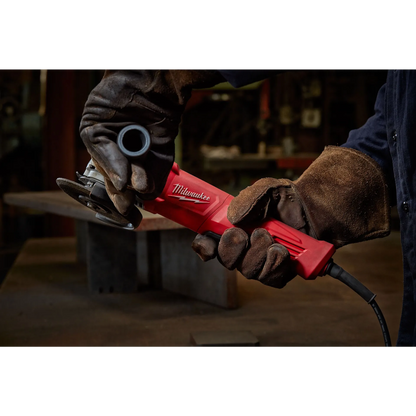 Milwaukee 4-1/2 In. 11 Amp Angle Grinder with Paddle Switch (No-Lock)
