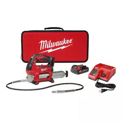 Milwaukee M18 2-Speed Cordless Grease Gun Kit
