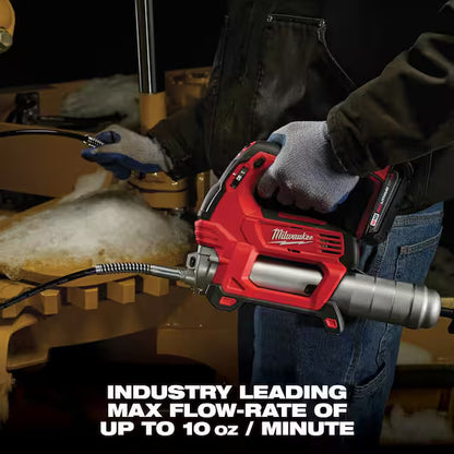 Milwaukee M18 2-Speed Cordless Grease Gun Kit