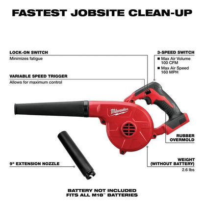 Milwaukee M18 Compact Blower (Bare Tool)