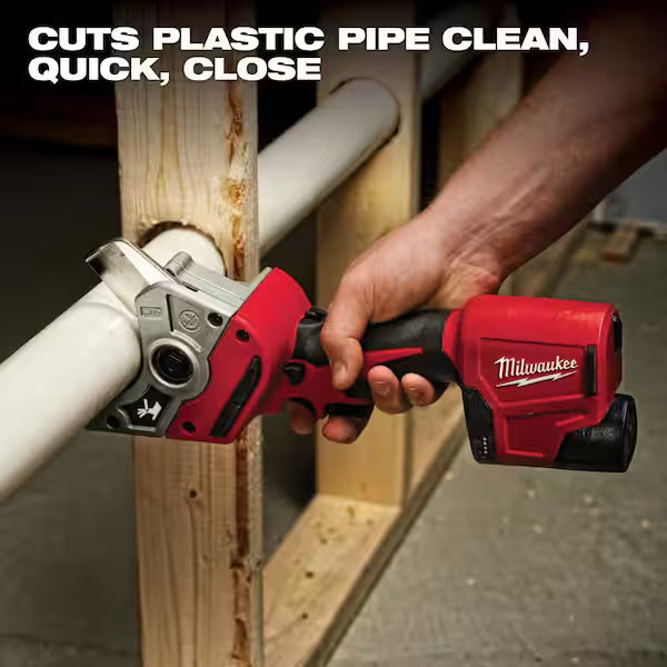 Milwaukee M12 Plastic Pipe Shear (Bare Tool)