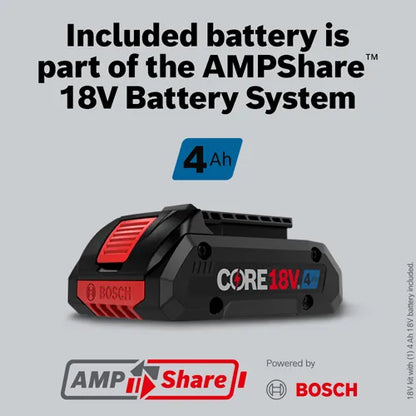 Bosch 18V Brushless Compact Hammer Drill/Driver with Battery